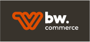 Logotipo BW Commerce na versão negativo 2